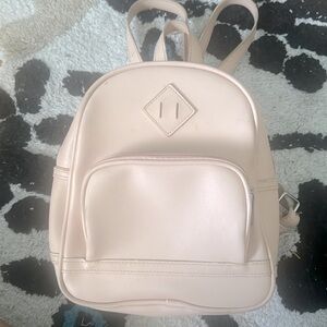 baby pink mini backpack